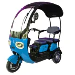 Електрическа триколка MaxMotors X3 BLUE 1500W триместна, с покрив - Image 7