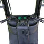 Електрическа триколка MaxMotors X3 BLUE 1500W триместна, с покрив - Image 9