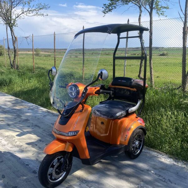 Електрическа триколка MaxMotors FM1 Lux Orange1800W