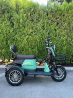 Двуместна електрическа триколка MaxMotors Grand Pudding 2000W 60V-25Ah Green - Image 3