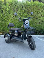 Двуместна електрическа триколка MaxMotors Grand Pudding 2000W 60V-25Ah Black - Image 2