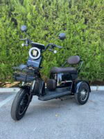 Двуместна електрическа триколка MaxMotors Grand Pudding 2000W 60V-25Ah Black