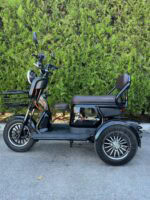 Двуместна електрическа триколка MaxMotors Grand Pudding 2000W 60V-25Ah Black - Image 4