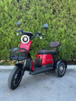 Двуместна електрическа триколка MaxMotors Grand Pudding 2000W 60V-25Ah Red