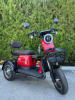 Двуместна електрическа триколка MaxMotors Grand Pudding 2000W 60V-25Ah Red - Image 2