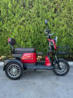 Двуместна електрическа триколка MaxMotors Grand Pudding 2000W 60V-25Ah Red - Image 3