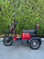Двуместна електрическа триколка MaxMotors Grand Pudding 2000W 60V-25Ah Red - Image 4
