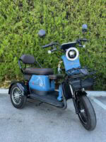 Двуместна електрическа триколка MaxMotors Grand Pudding 2000W 60V-25Ah Blue - Image 2