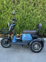 Двуместна електрическа триколка MaxMotors Grand Pudding 2000W 60V-25Ah Blue - Image 4