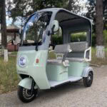Електрическа триколка триместна | New Golf, green - bulpower
