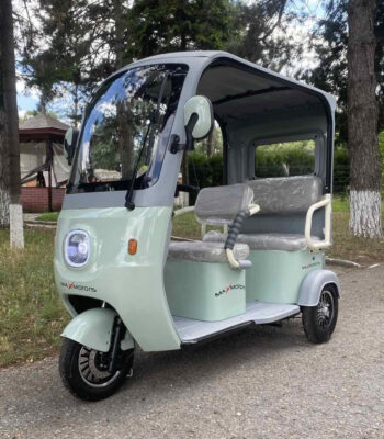 Електрическа триколка триместна | New Golf, green - bulpower